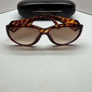 Paloma Picasso Vintage Sunglasses Tortoise Shell Gold Hardware 3773 10 Italy